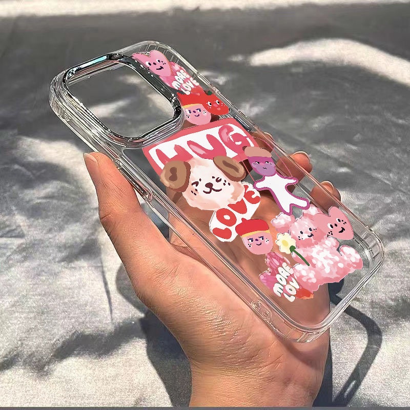 ✅Ốp Điện Thoại Mềm Chống Sốc Họa Tiết Graffiti Cho Iphone 8 117 Max Plus 13 12 14 Pro 0