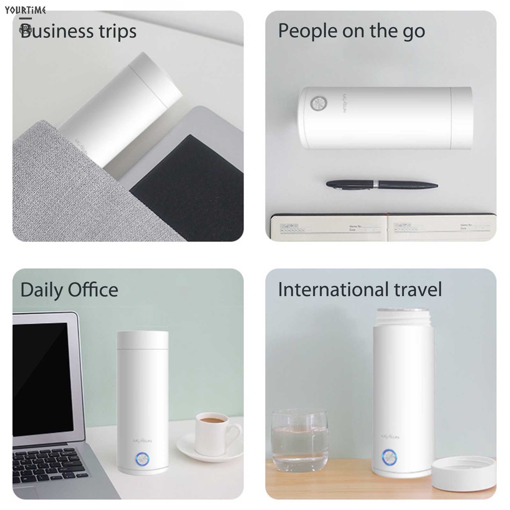 Bình Đun Nước Inox 304 400ml Nhỏ Gọn Tiện Dụng