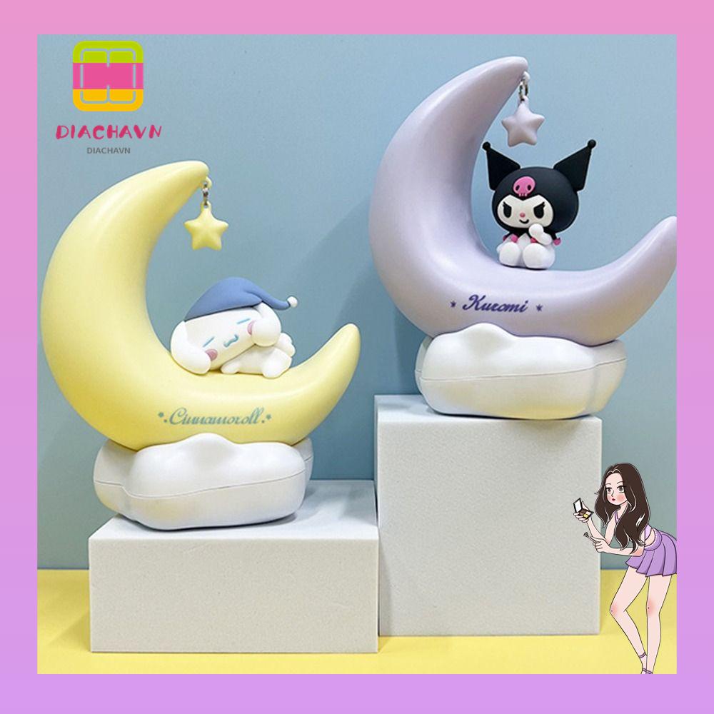 Đèn Ngủ Hình Búp Bê Kuromi Cinnamoroll Dễ Thương Dùng Làm Quà Tặng Cho Bé