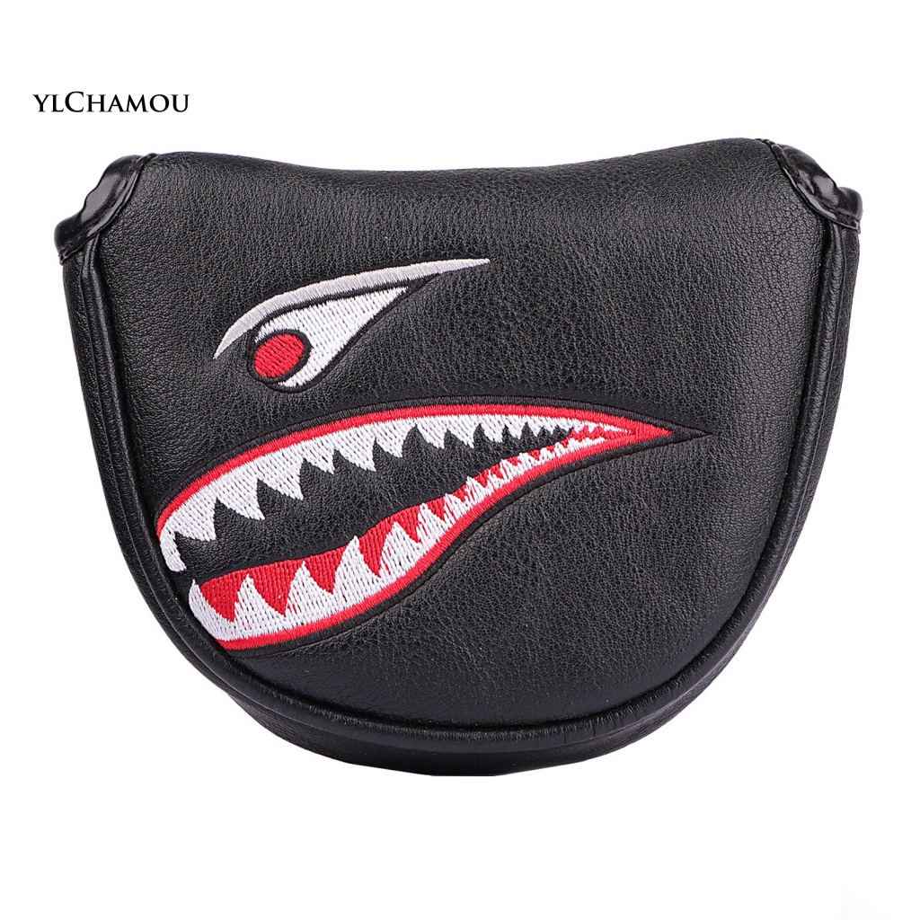 Ylchamou Vỏ Bọc Đầu Gậy Đánh Golf Bằng Da Giả Lót Nhung Dễ Vệ Sinh