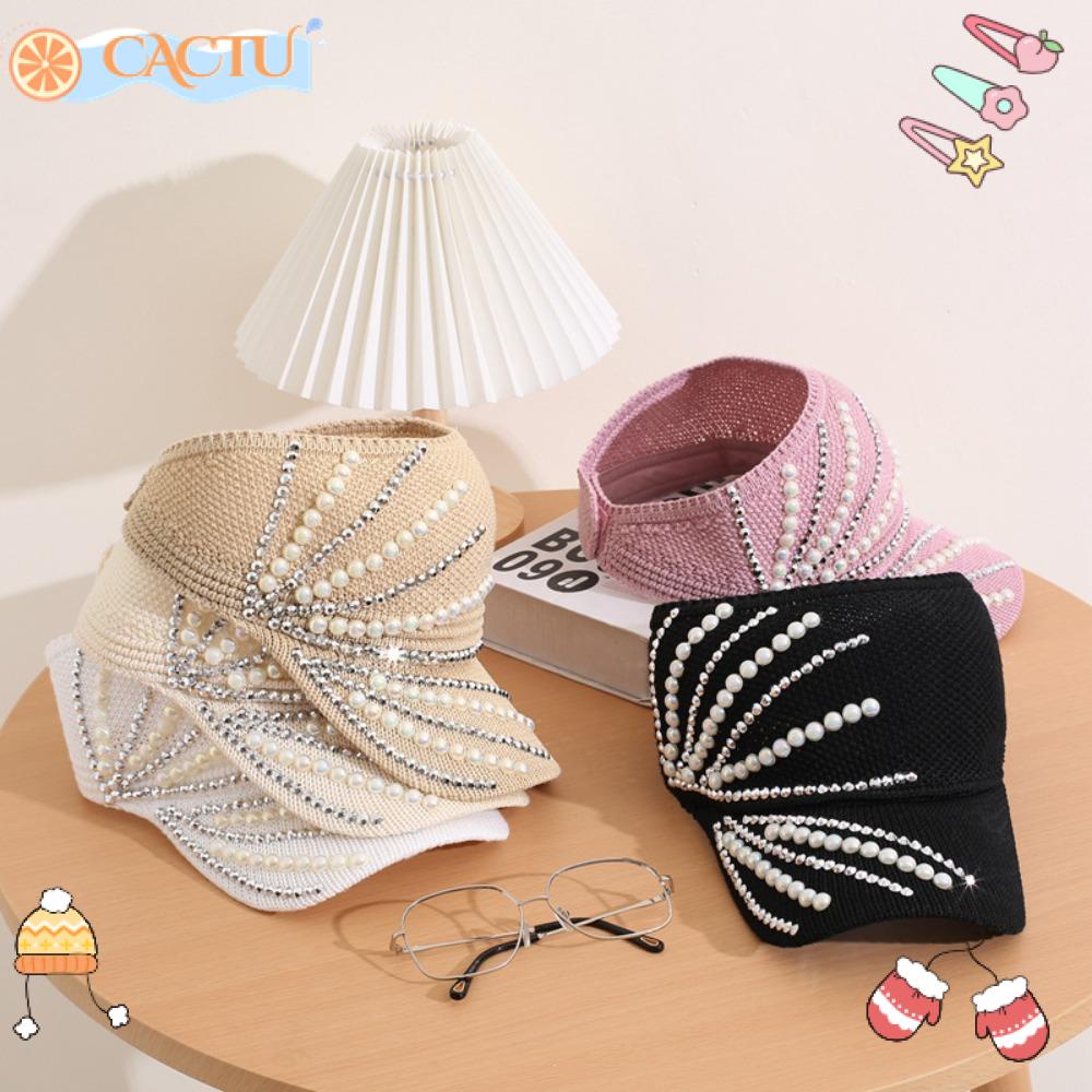 CACTU Mũ Lưỡi Trai Thể Thao Hở Chóp Thiết Kế Năng Động Hợp Thời Trang