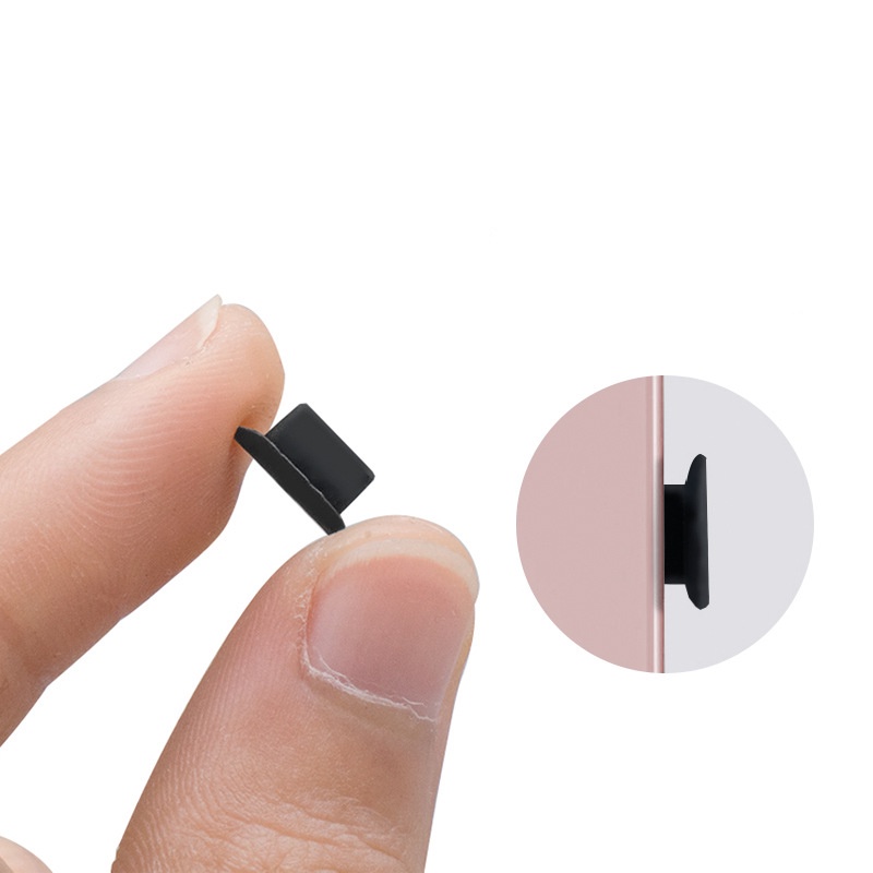 Nút Bịt Cổng Sạc Type-C Chống Bụi Chống Oxy Hóa Bằng Silicon Cao Cấp Cho iPhone