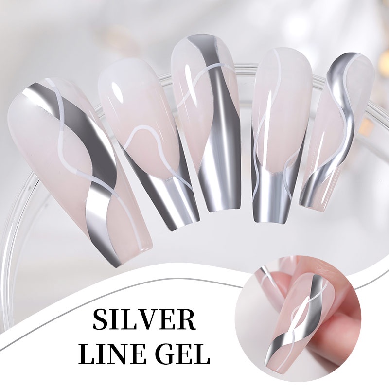 Gel Sơn Móng Tay Màu Ánh Kim Lấp Lánh Lilycute