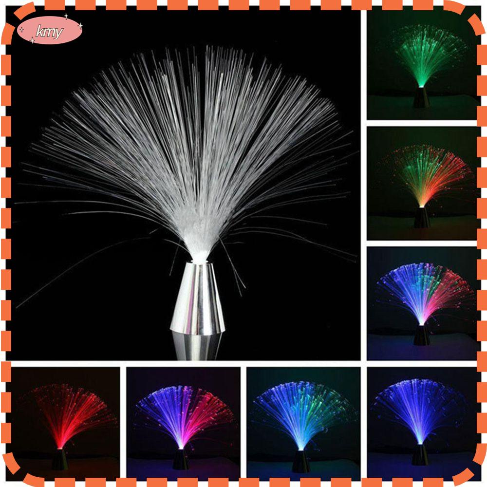 Đèn sợi quang hiệu ứng ngôi sao nhiều màu sắc dễ thương làm quà tặng trang trí tiệc cưới/ngày lễ