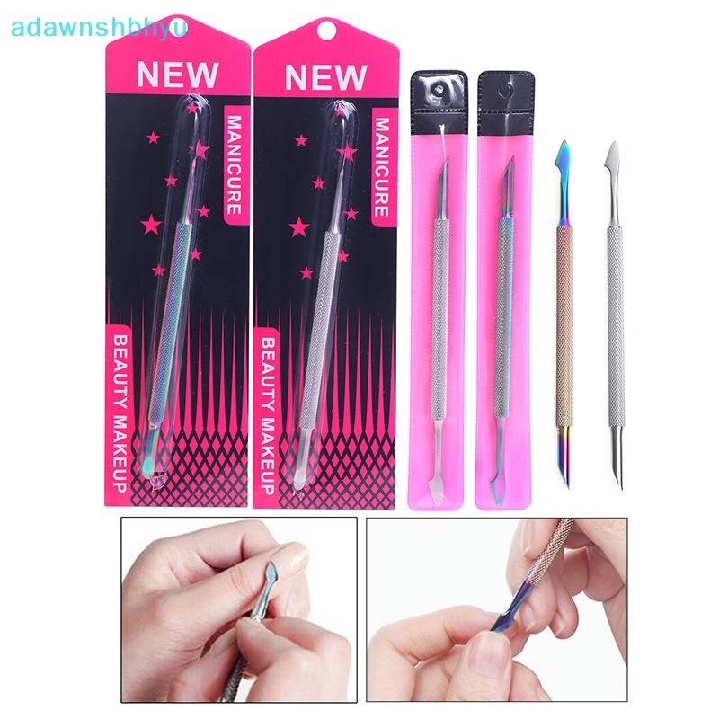 Muỗng Hai Đầu Bằng Thép Không Gỉ Dùng Để Trang Trí Móng Nghệ Thuật