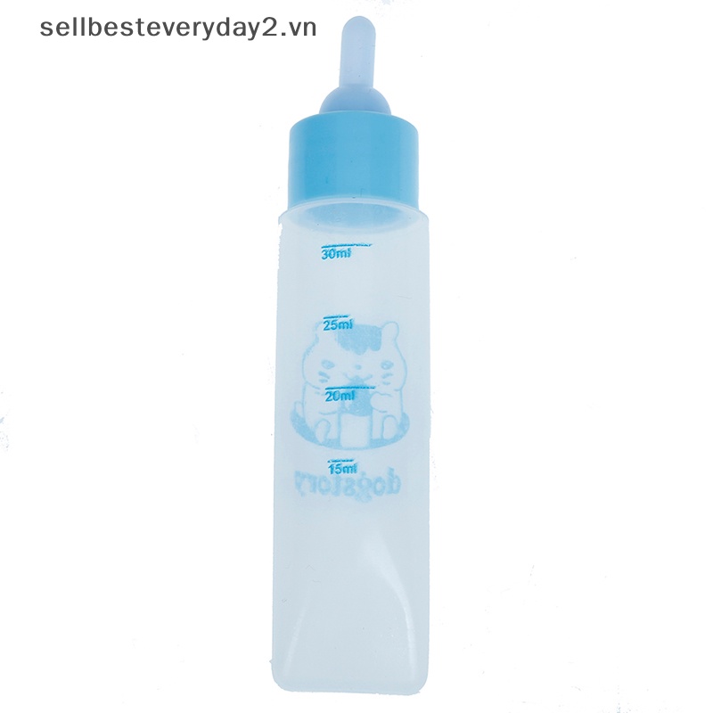 Bình Sữa Bằng Silicone 30ml Tiện Dụng Dành Cho Thú Cưng