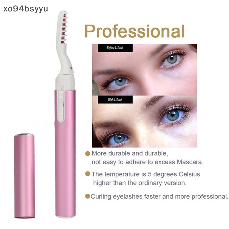 Dụng Cụ Uốn Cong Lông Mi Bằng Nhiệt Xo94Bsyu Sạc Lại Được Nhanh Chóng Tiện Lợi