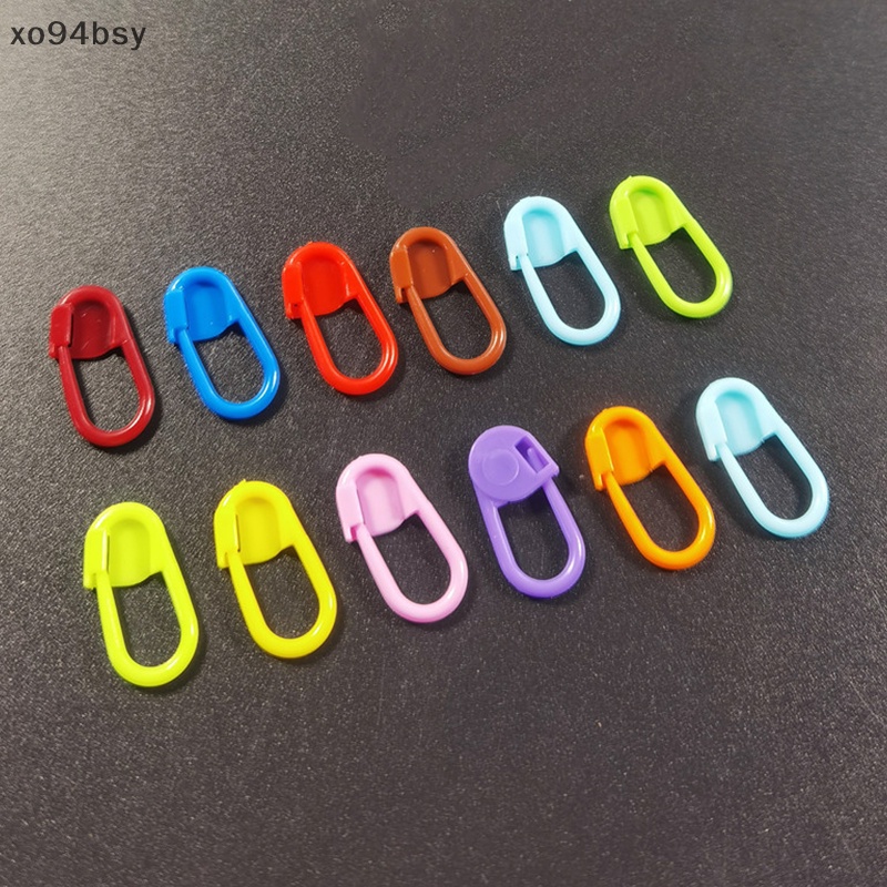 Set 100 Nút Đánh Dấu Đan Len Nhiều Màu Sắc xo94bsy