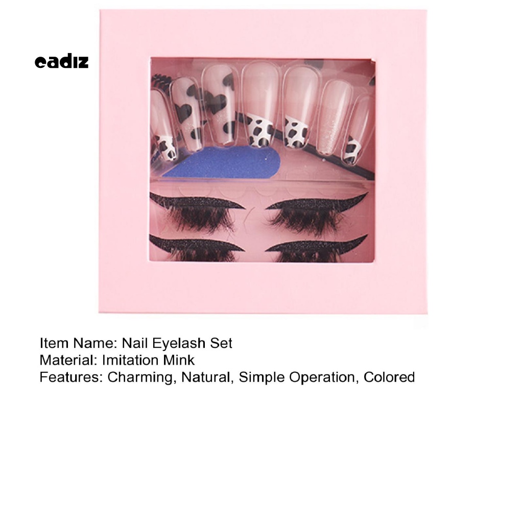 1 Bộ Lông Mi Giả Hiệu Ứng 3D Nhiều Màu Sắc Trang Trí Móng Tay Nghệ Thuật Dành Cho Nữ