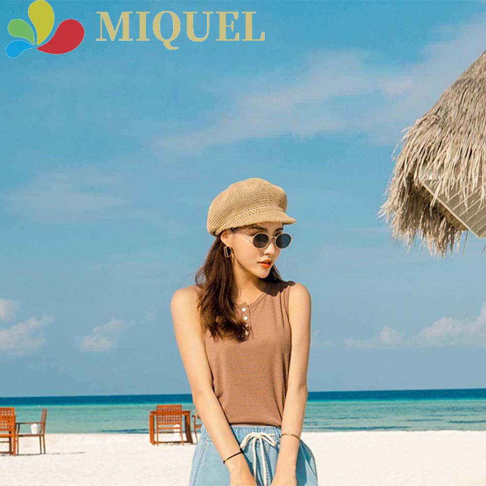 Mũ Beret Lưới Thoáng Khí Màu Sắc Ngọt Ngào Cho Nữ