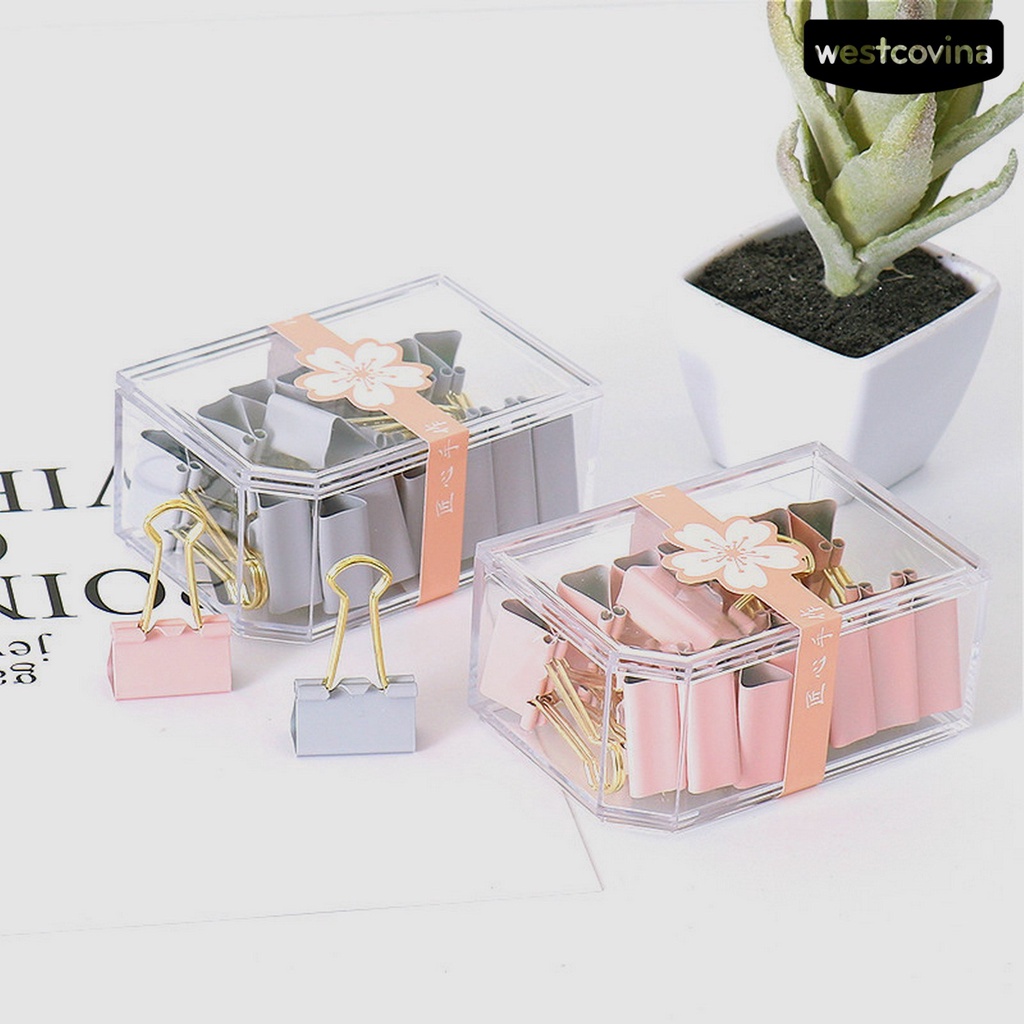 [WSTN]✎1 Bộ Kẹp Đánh Dấu Trang Sách Bằng Kim Loại Đuôi Dài 25mm Đa Năng Giá Đỡ