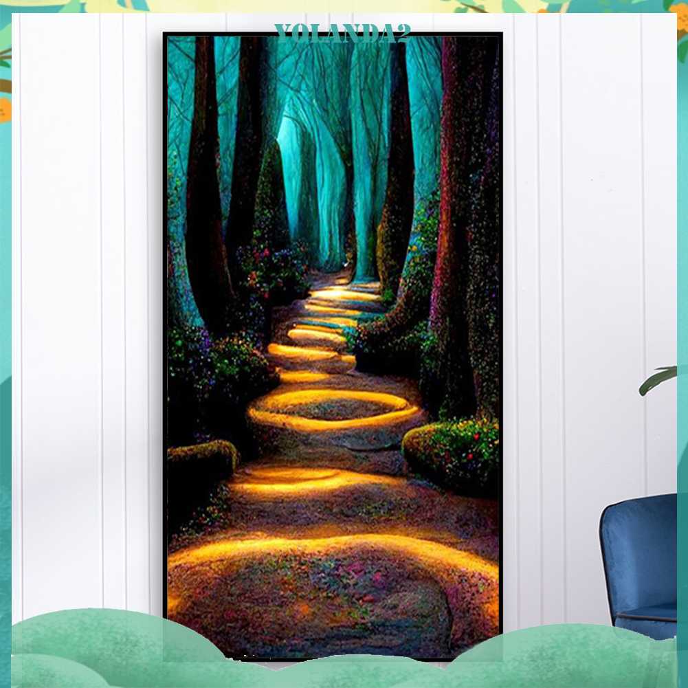 Tranh Đính Đá Kim Cương Toàn Bộ 5D DIY Hình Vẽ Lối Đi