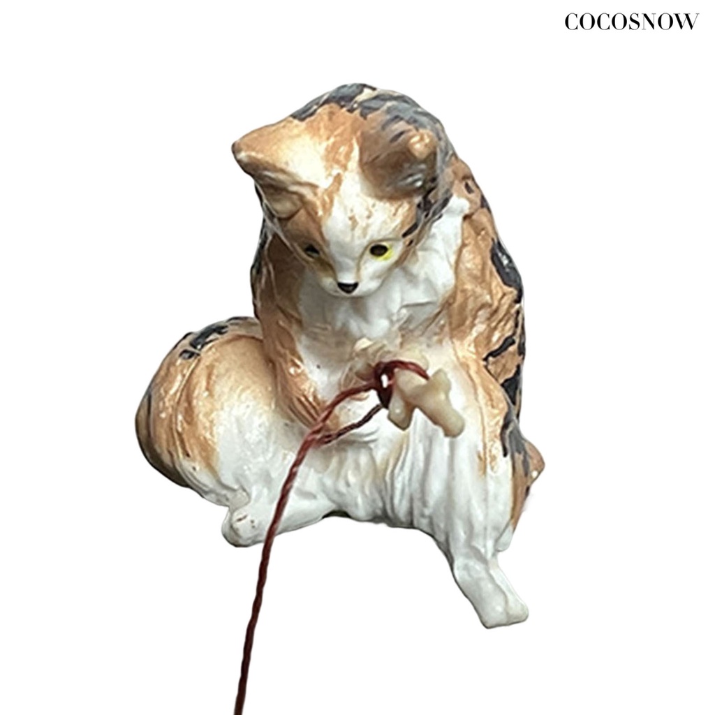 Phụ Kiện Trang Trí Bể Cá Hình Mèo Dễ Thương Bắt Mắt