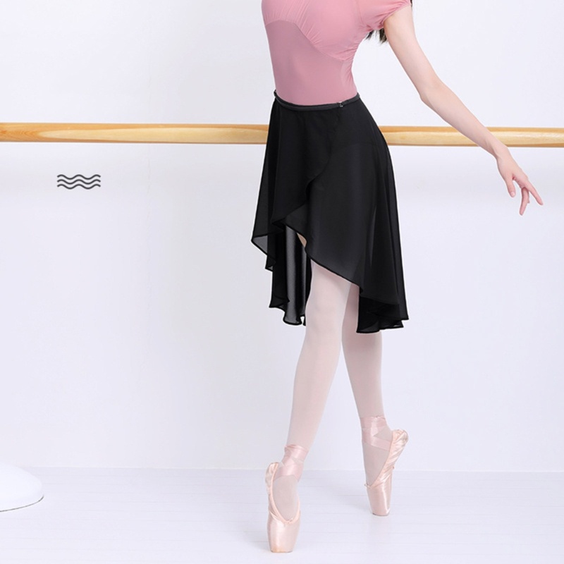 Chân Váy Voan Múa Ba Lê Cột Dây Thanh Lịch Cho Nữ