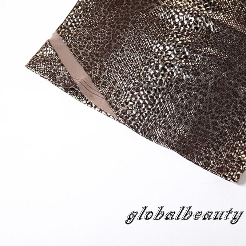 Đầm Hai Dây Ôm Dáng Họa Tiết Da Báo Thời Trang Mùa Hè Cho Nữ