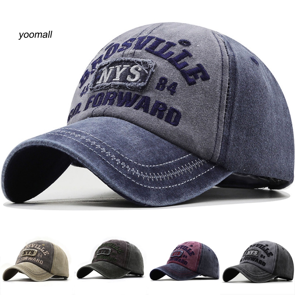 Mũ Bucket Thêu Chữ Có Thể Điều Chỉnh Vành Thời Trang Cho Nam