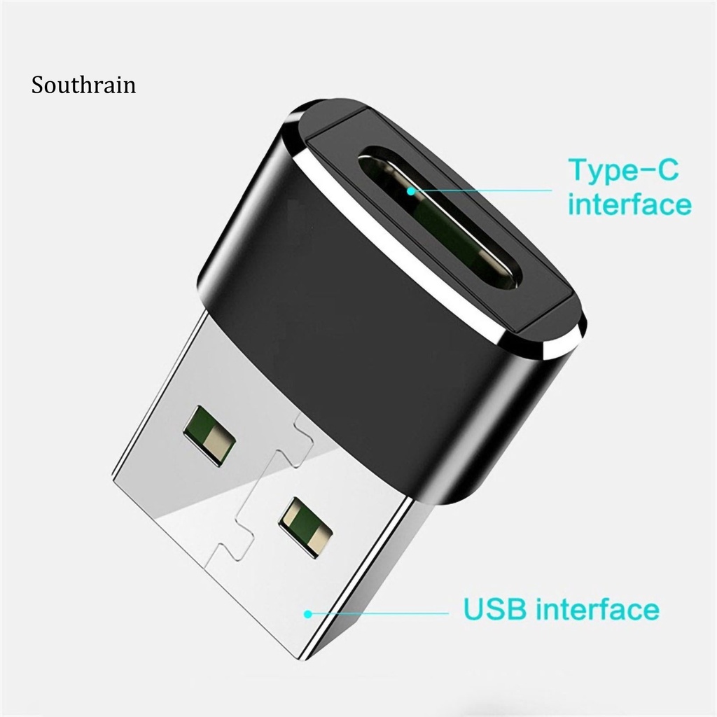 Đầu Chuyển Đổi Cổng Type C Sang Cổng USB Bằng Hợp Kim Tiện Dụng