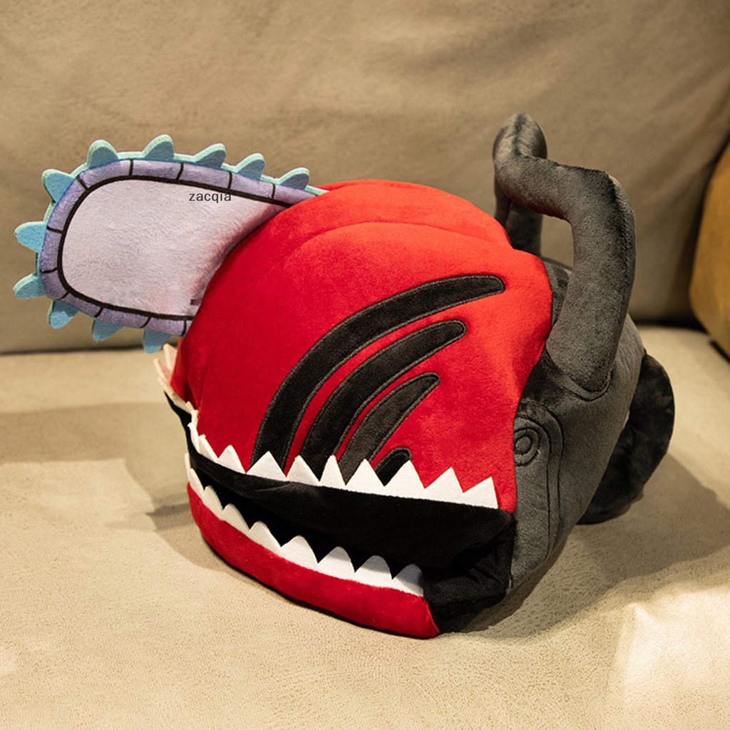 [zacqia] Vn Gối Đội Đầu Hóa Trang Pochita Hình anime Có Dây Xích Phục Hồi Cao Vui Nhộn