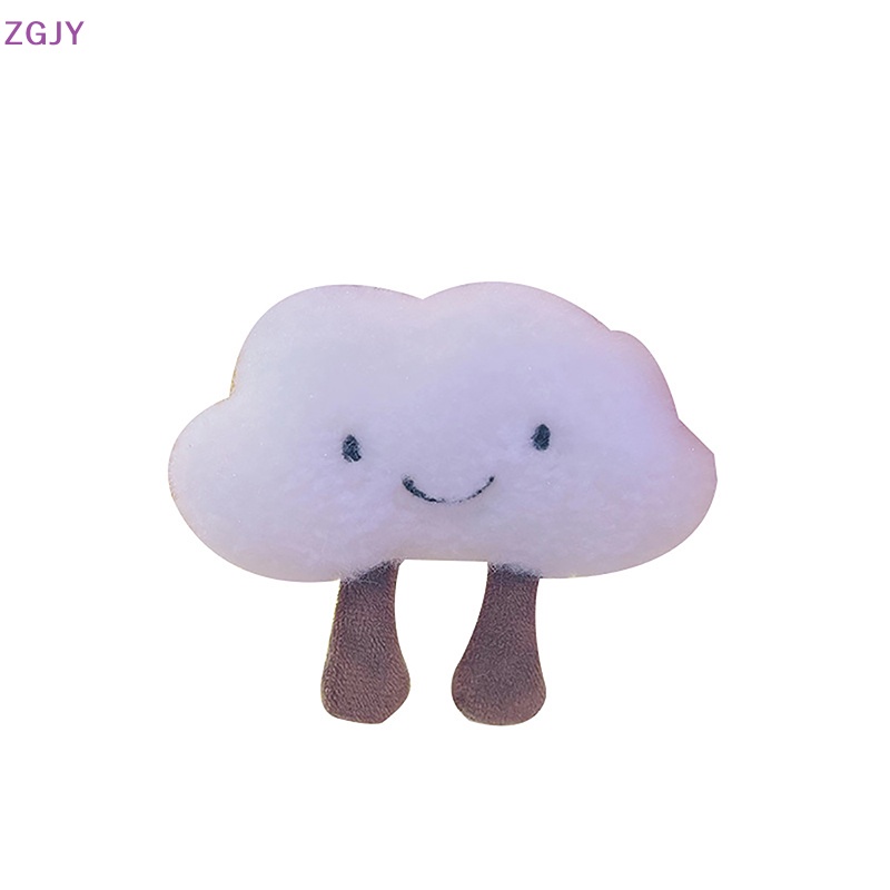 Móc Khóa Hình Đám Mây Nhồi Bông Handmade Dễ Thương Mới