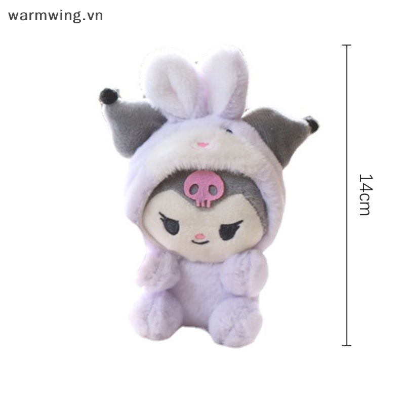 SANRIO Móc Khóa Thỏ Nhồi Bông Dễ Thương