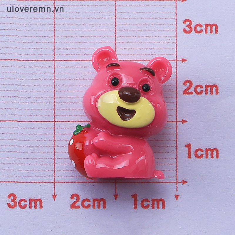 Set 2 / 5 Kẹp Tóc Hình Gấu 3D Dễ Thương