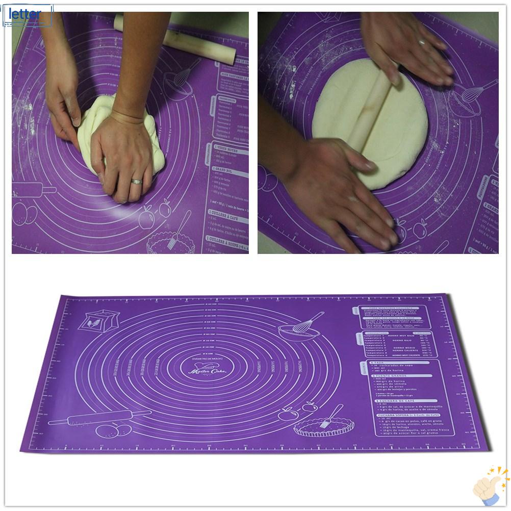 Thảm Nướng Bánh Bằng Silicon Chống Dính Kích Thước 45x60cm