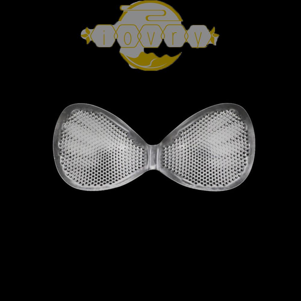 Đệm Lót Ngực Bằng Silicone Hình Tổ Ong Tròn Thoáng Khí Chống Thấm Nước Có Thể Tháo Rời