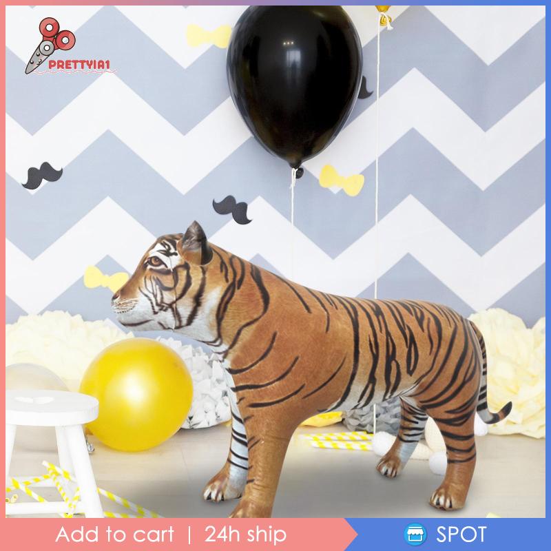 [Prettyia1] Bong Bóng Bơm Hơi Hình Động Vật Rừng Dùng Trang Trí Tiệc Cưới