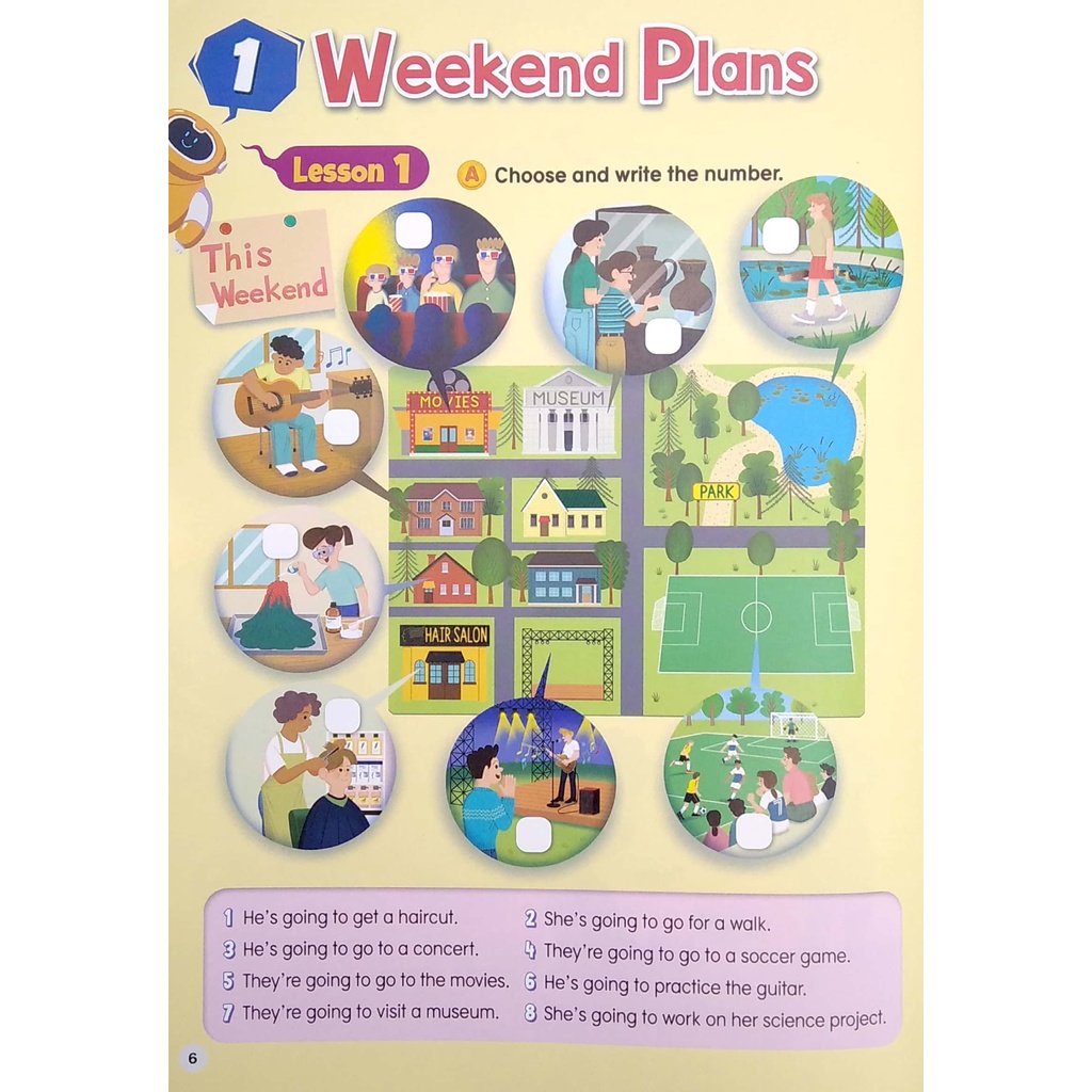 Let's Smile 6 Workbook