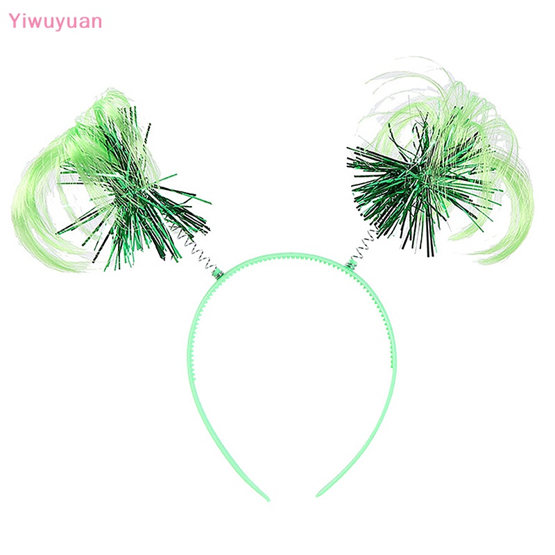 < Yiwuyuan > Băng Đô Tóc Giả Thắt Bím Đuôi Ngựa Thời Trang Mới Lạ Làm Quà Sinh Nhật Cho Trẻ Em