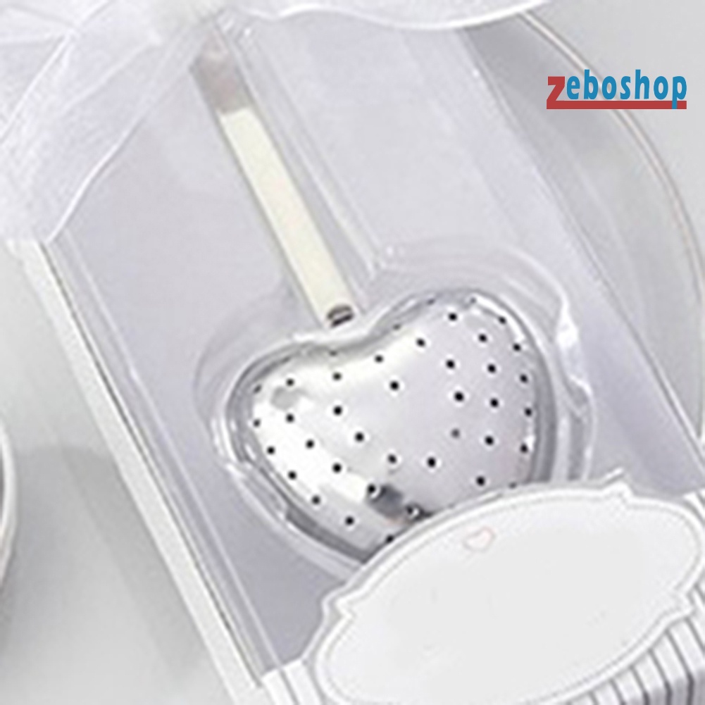 Muỗng Lọc Trà Hình Trái Tim Dành Cho Cô Dâu