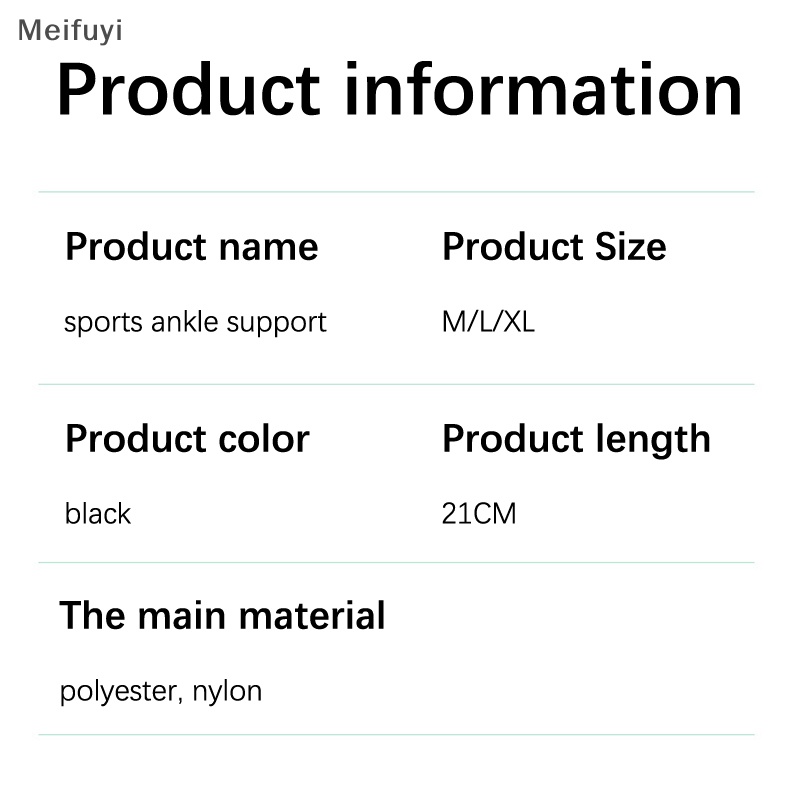 1 Đai Quấn Bảo Vệ Mắt Cá Chân Co Giãn Nhiều Màu Hỗ Trợ Luyện Tập Thể Thao