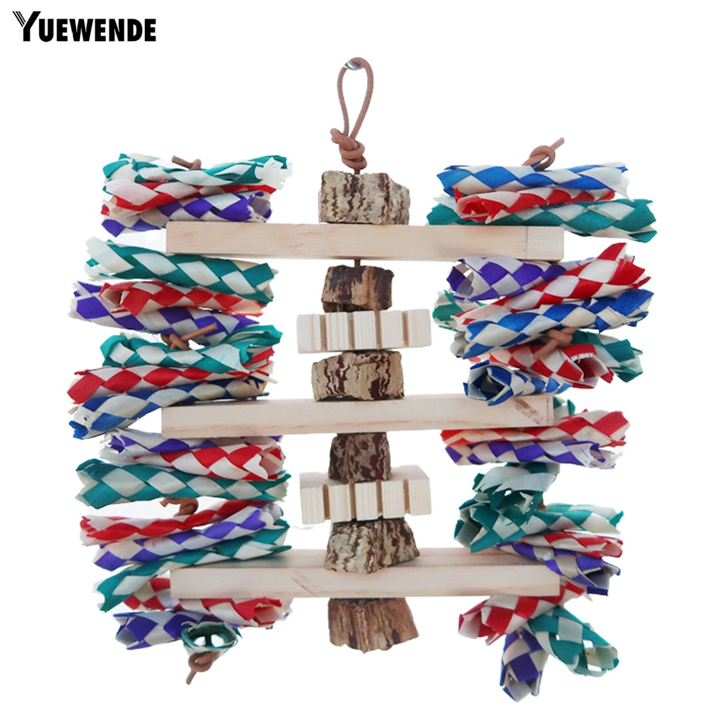 Đồ Chơi Treo Chống Cắn Chống Thú Vị Cho Vẹt Cưng