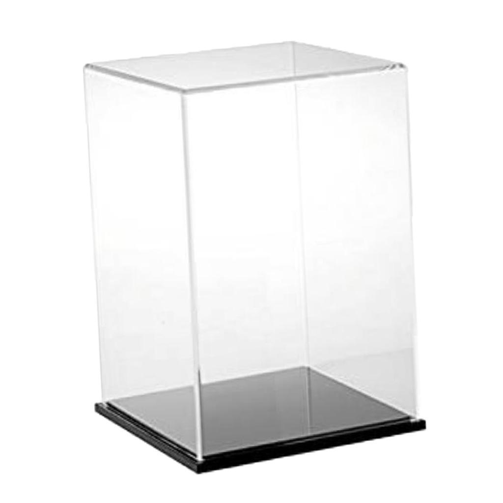 Hộp Đựng Đồ Chơi Trưng Bày Bằng Acrylic Trong Suốt Chống Bụi Kích Thước 18x14x30cm