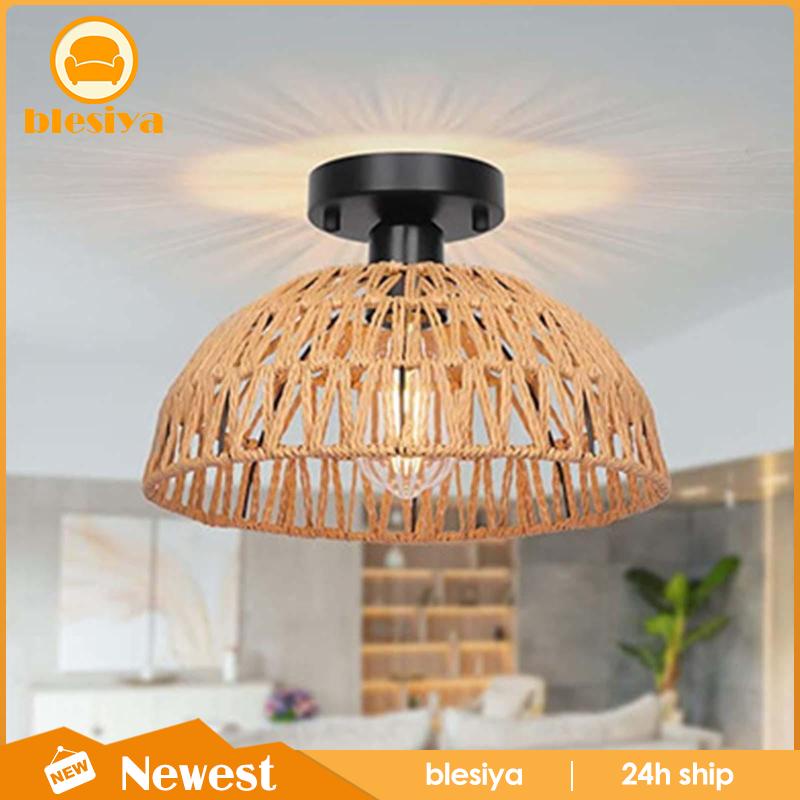 Chụp Đèn Bằng Mây Đan Tay Độc Đáo Trang Trí Nhà Cửa