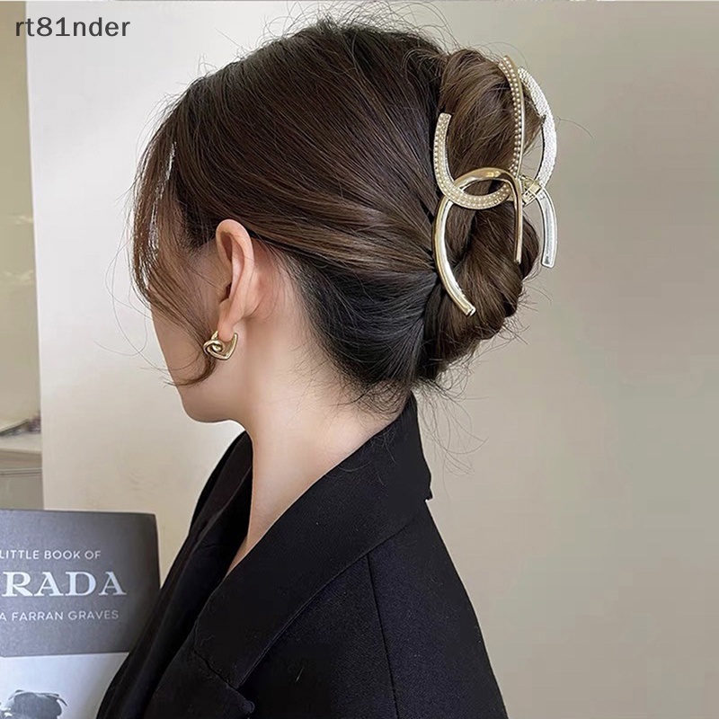 Kẹp Càng Cua Đính Ngọc Trai Thời Trang Cho Nữ