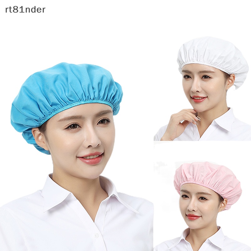 Nón Đầu Bếp Chống Bụi Chống Mất Kiểu Dáng Tiện Lợi