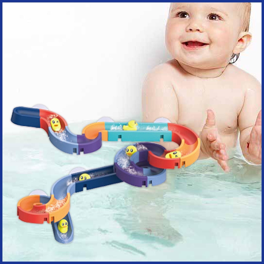 Đồ Chơi Đường Ray Trượt Nước Vui Nhộn Cho Bé Tắm
