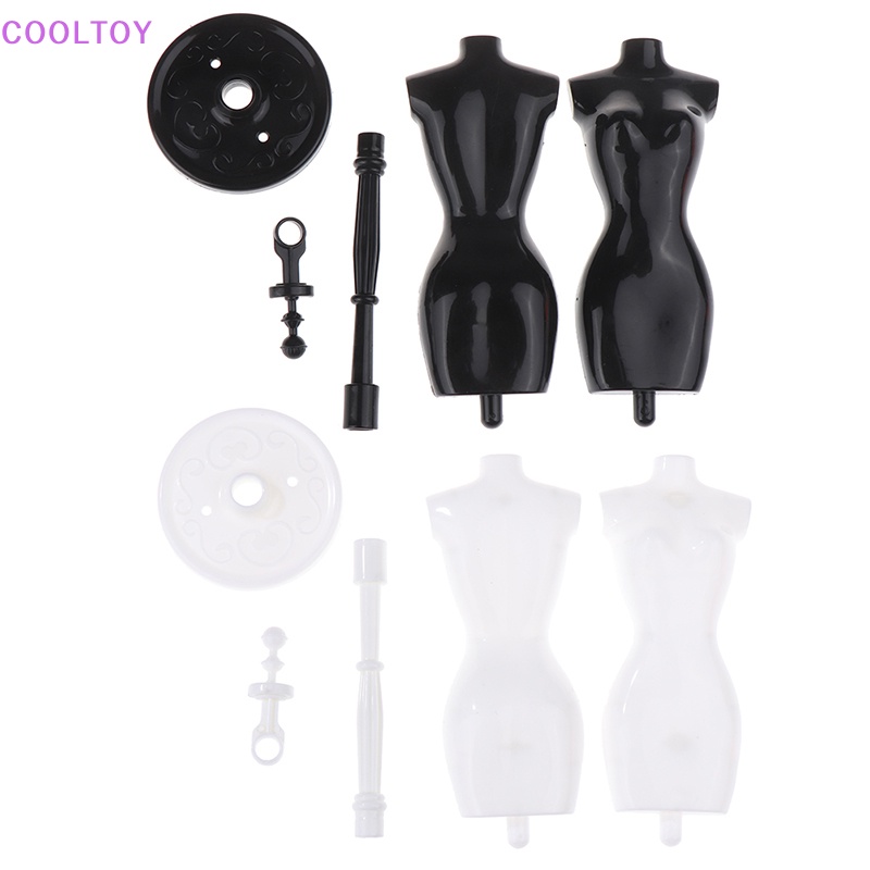 Cooltoy 1 Set 1: 6 Móc Treo Áo Khoác Mannequin Dành Cho Nhà Búp Bê