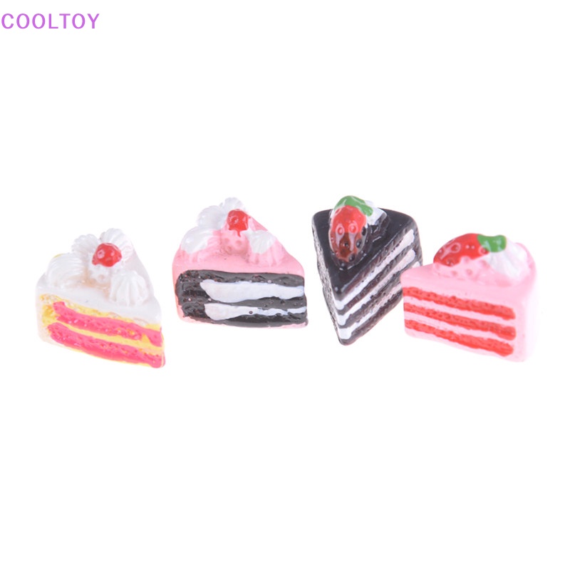 Set 2 Mô Hình Bánh 1 / 12 Dùng Để Trang Trí Nhà Búp Bê