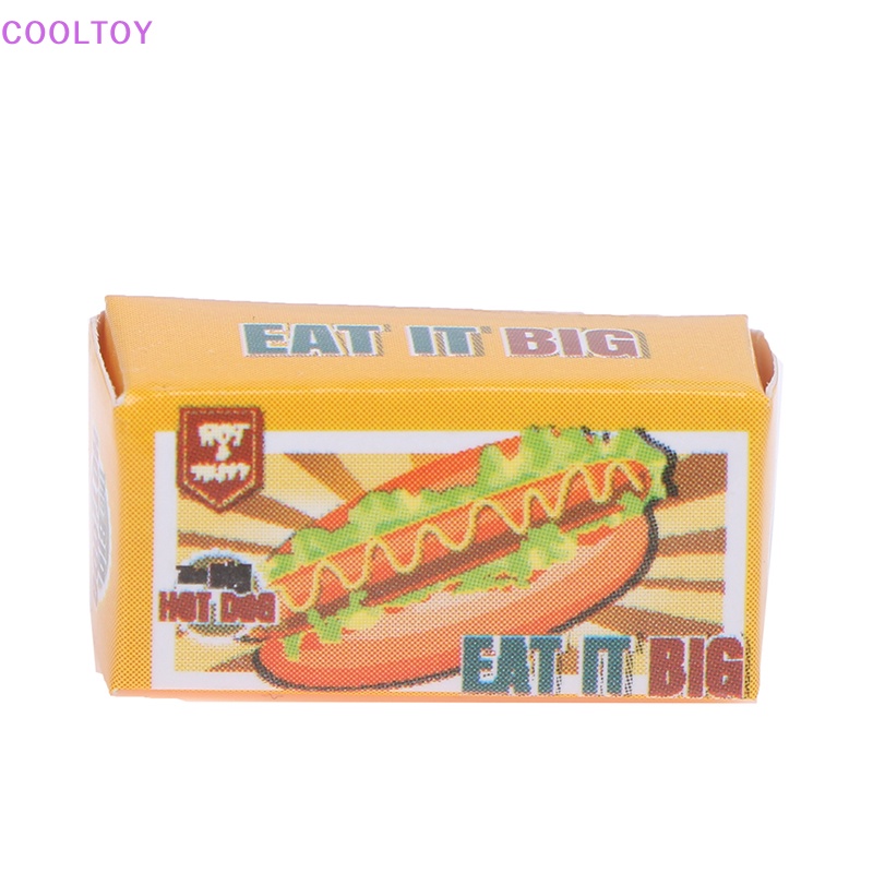 Set 6 Mô Hình Chai Nước Và Hộp Đựng Đồ Uống Mini Tỉ Lệ 1 / 12 Trang Trí Nhà Búp Bê