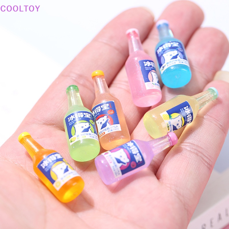 Cooltoy Set 10 Mô Hình Bình Nước mini Tỉ Lệ 1: 12 Trang Trí Nhà Búp Bê