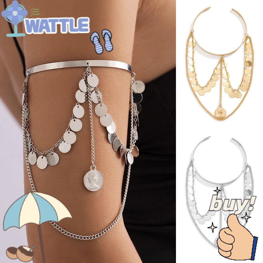 Vòng Đeo Cánh Tay WTTLE|Vòng Đeo Bắp Tay Thời Trang Cho Nữ