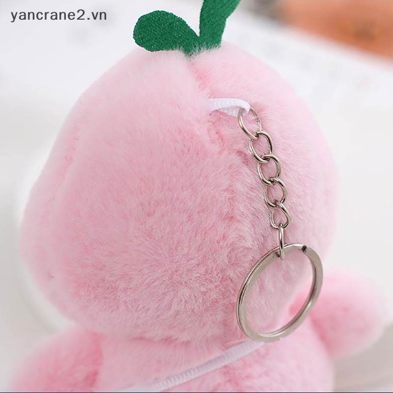 1 Móc Khóa Vịt Nhồi Bông 12cm Dễ Thương Cho Bé yancrane2.vn