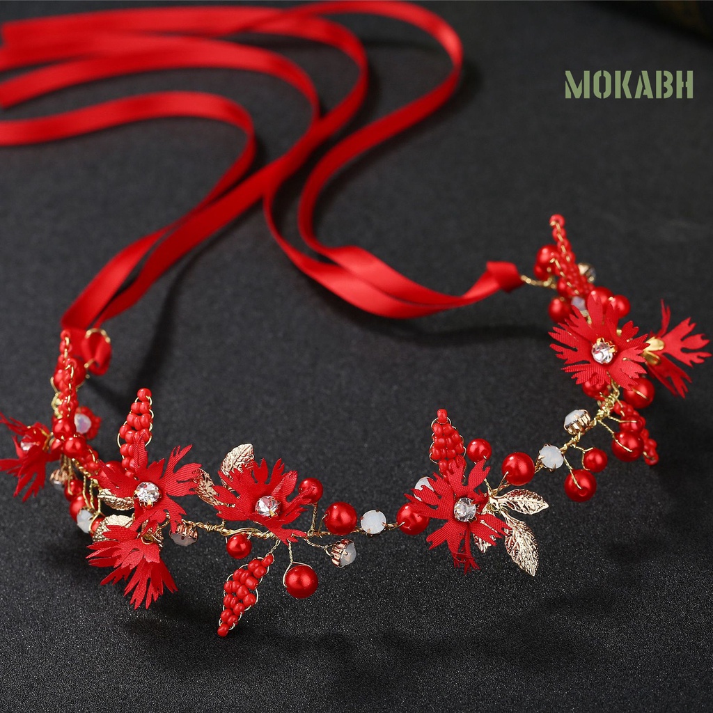 Băng Đô Hoa Bằng Vải Tổng Hợp Tinh Tế Đẹp Mắt Dành Cho Bạn Nữ