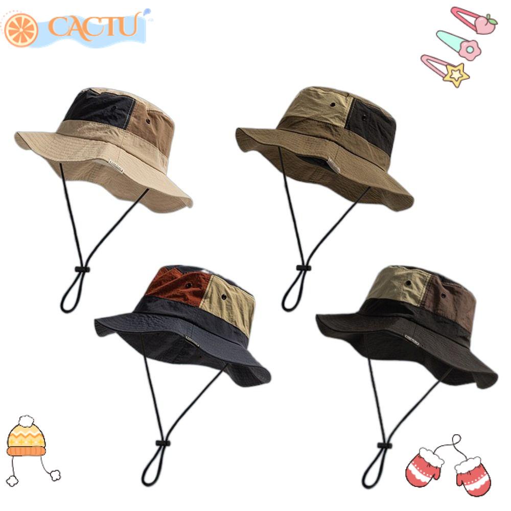 CACTU Nón Tai Bèo Vành Rộng Chống Tia UV Thoáng Khí Tiện Dụng Cho Mùa Hè