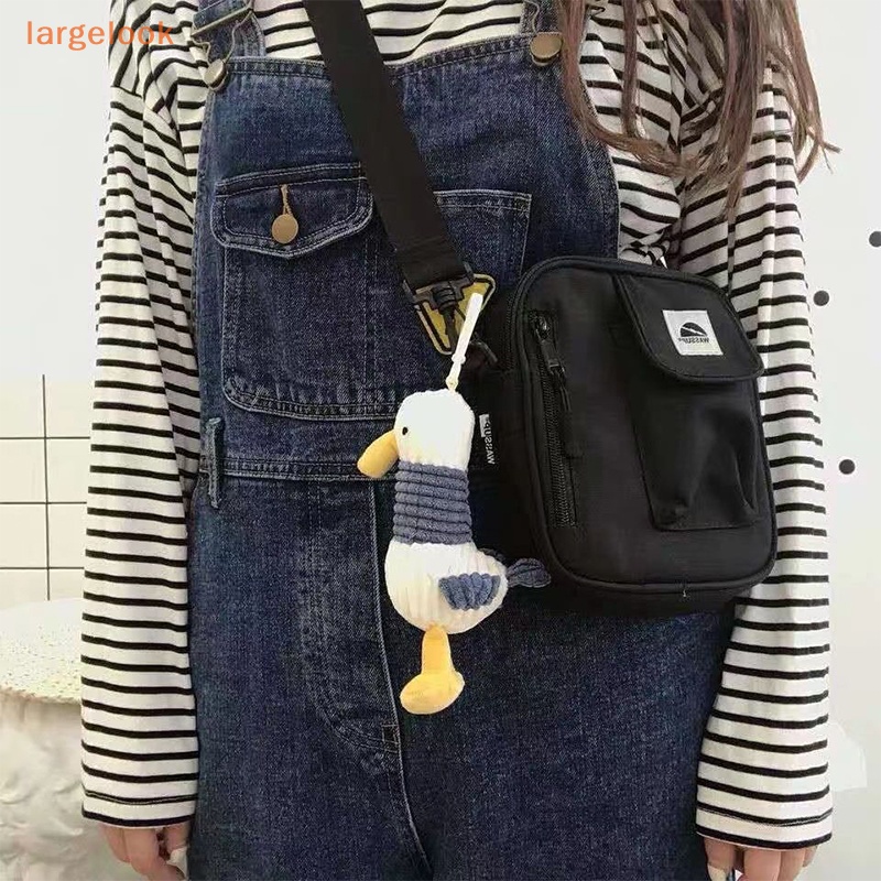 Móc Khóa Vịt Nhồi Bông Mềm Mại Dễ Thương Dành Cho Bé Gái