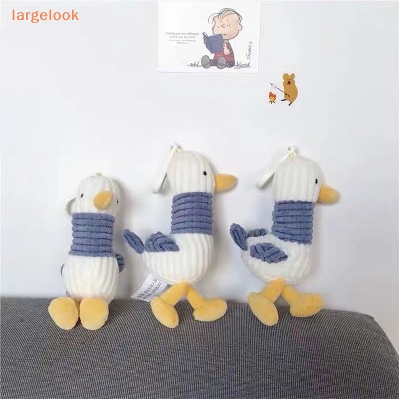 Móc Khóa Vịt Nhồi Bông Mềm Mại Dễ Thương Dành Cho Bé Gái