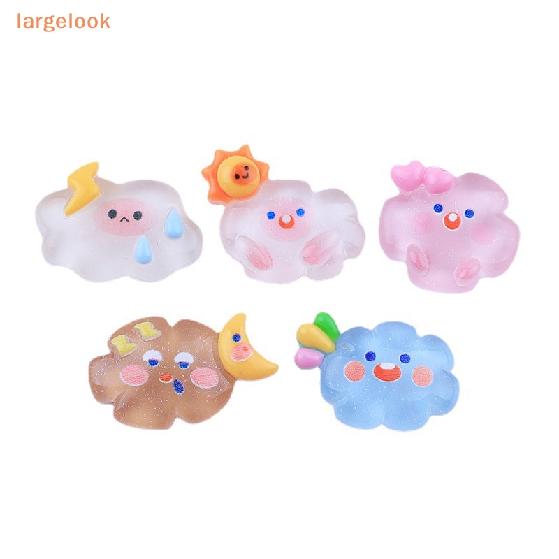 Bộ 5 Tượng Nhựa Dạ Quang Hình Hoạt Hình Xinh Xắn