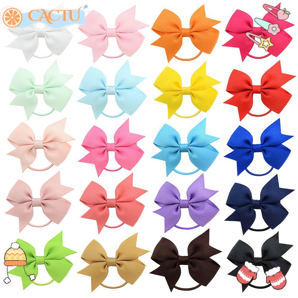 Băng Đô Đính Nơ Bằng Cao Su Xinh Xắn Dành Cho Bé Gái